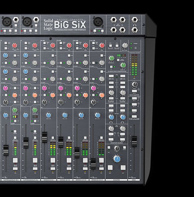 Solid State LogicƳUSBӿڵBiG SiX SuperAnalogue™{(dio)_